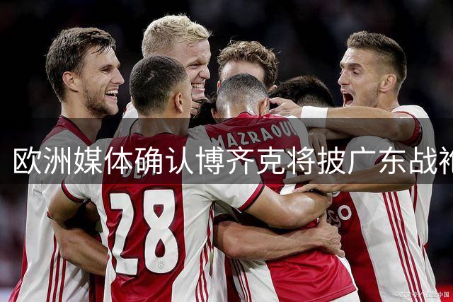 欧洲媒体确认博齐克将披广东战袍 上季西甲数据亮眼